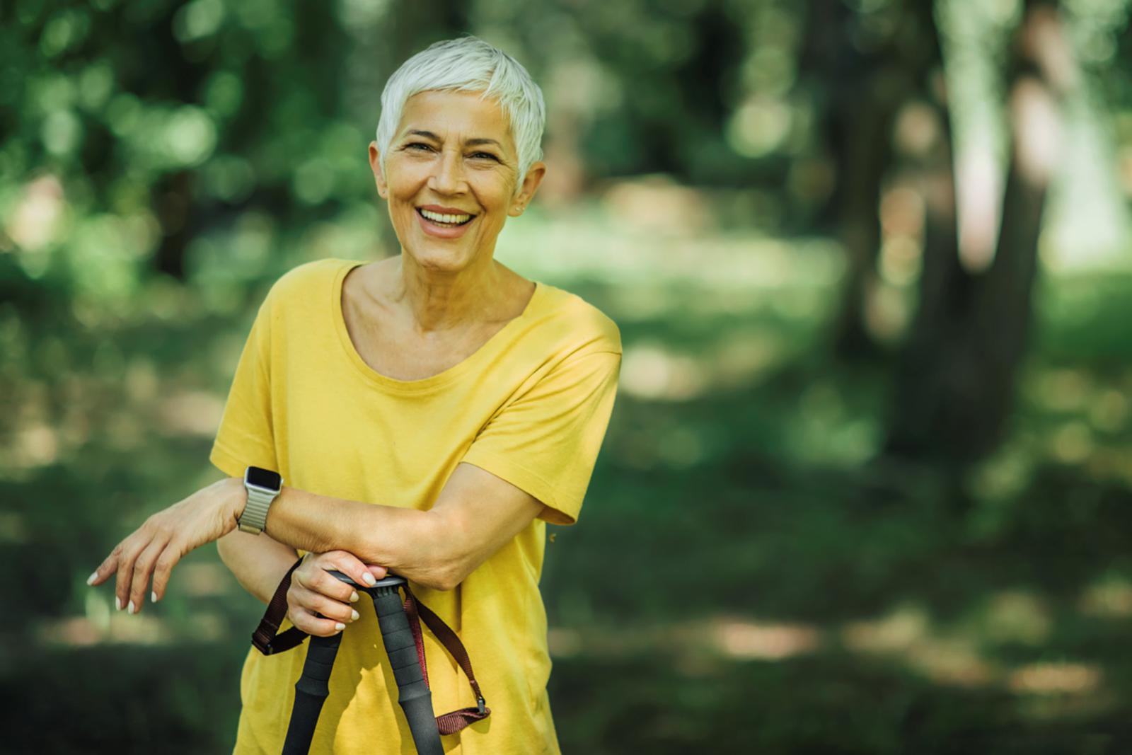 Medistep 50+ Frau Ausgeglichen